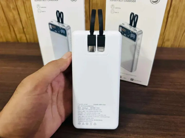 Portable Fast Charging Power Bank – High Capacity USB Power Bank for Smartphones & Devices