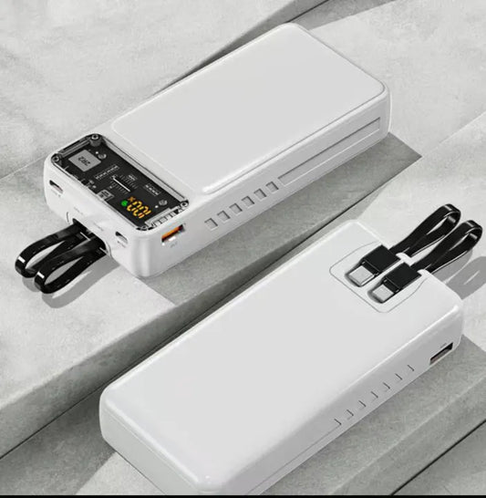 Portable Fast Charging Power Bank – High Capacity USB Power Bank for Smartphones & Devices