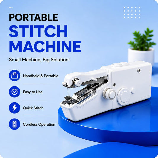 Portable Handheld Stitch Sewing Machine – Compact Mini Sewing Machine for Home & Travel