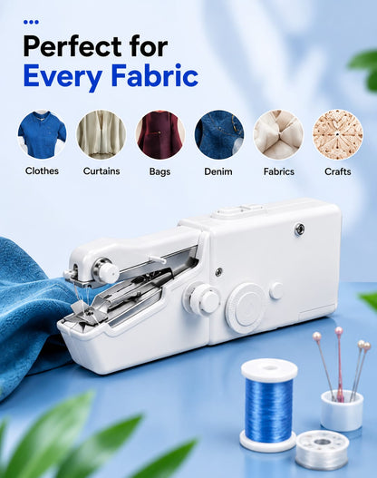 Portable Handheld Stitch Sewing Machine – Compact Mini Sewing Machine for Home & Travel