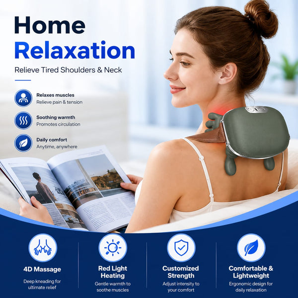 Portable Electric Body Massager – Deep Tissue Muscle Relaxation Massager