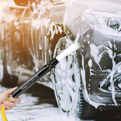 High Pressure Adjustable Brass Water Spray Nozzle for Garden Hose | Car Wash &amp; Plant Watering