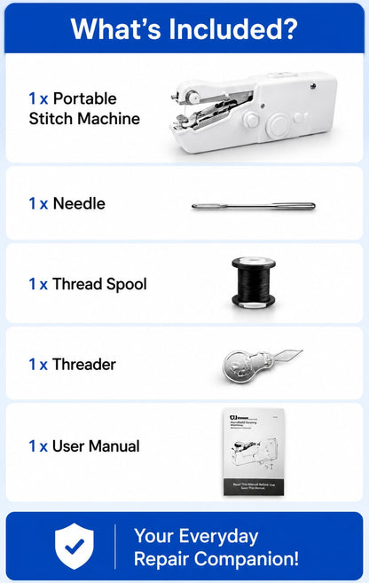 Portable Handheld Stitch Sewing Machine – Compact Mini Sewing Machine for Home & Travel