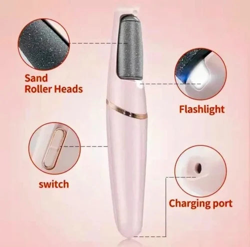 Electric Foot Callus Remover – Portable Pedicure Tool for Smooth & Soft Feet